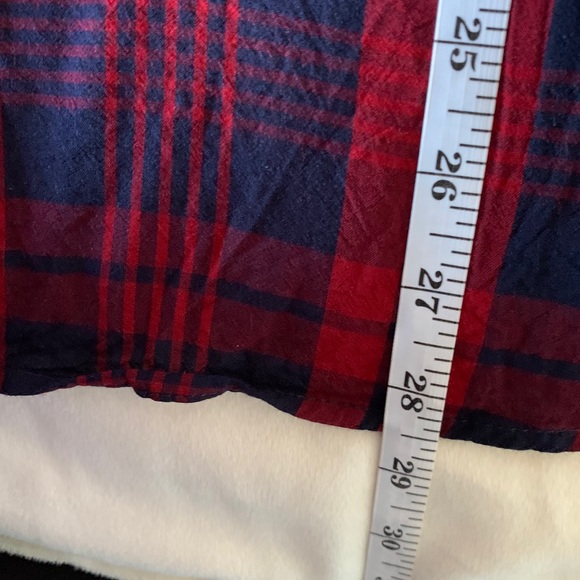 EUC plaid dolman blouse - Picture 5 of 5
